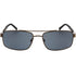 Tommy Hiliger Grey Lens Dark Ruthenium Black Sunglasses One Size